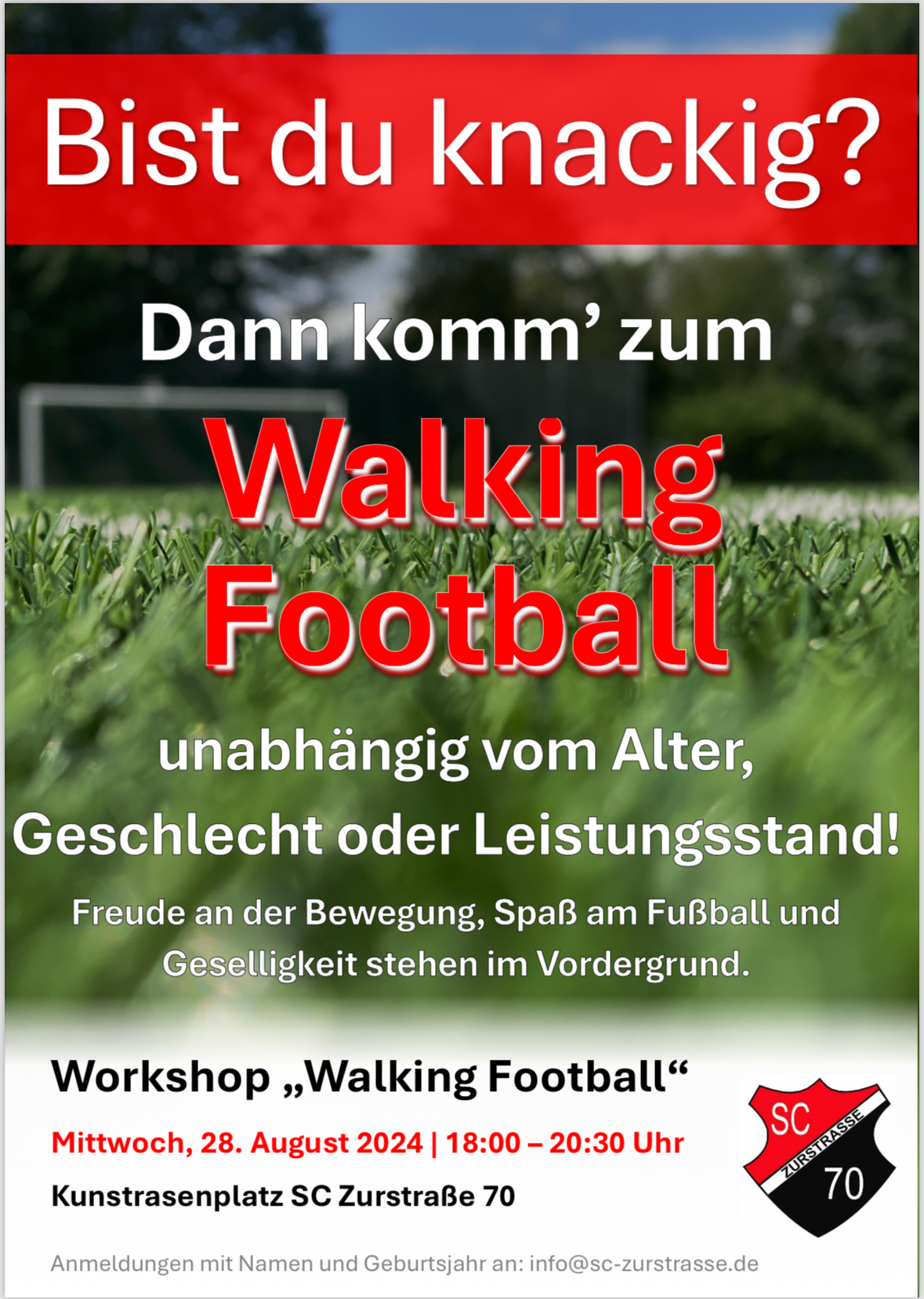 Workshop „Walking Football“